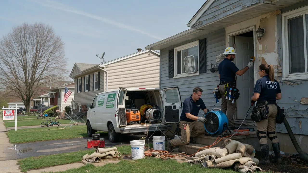 Flood Cleanup in Springfield, WI near me